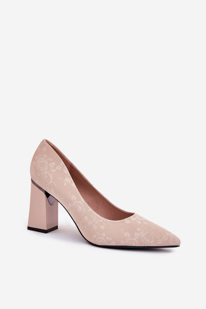 Pumps with heel model 212335 Step in style