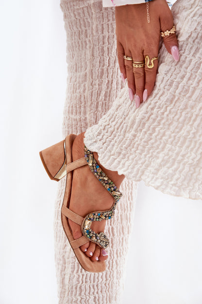 Heeled sandals model 212356 Step in style