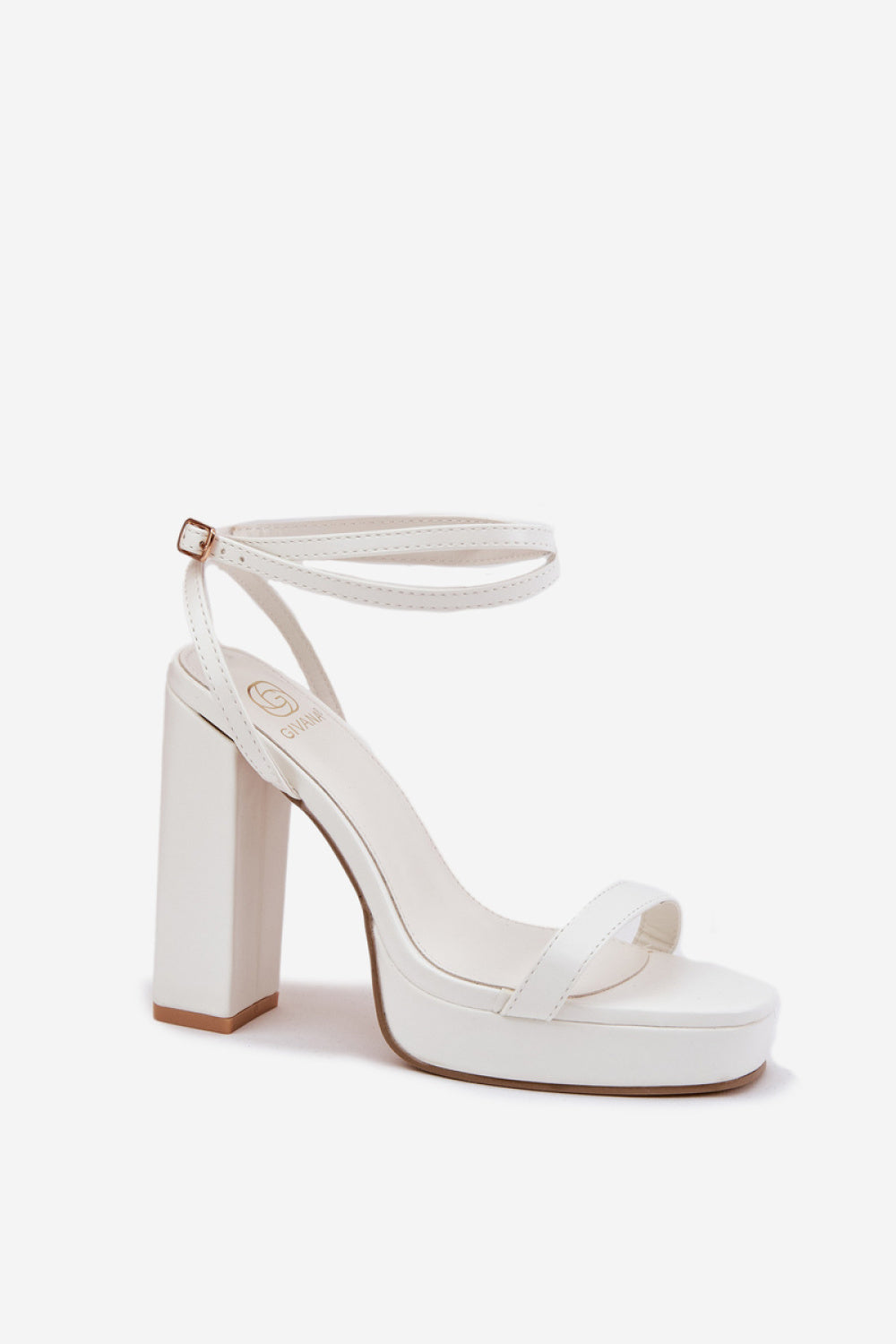 Sandals with heel model 212819 Step in style