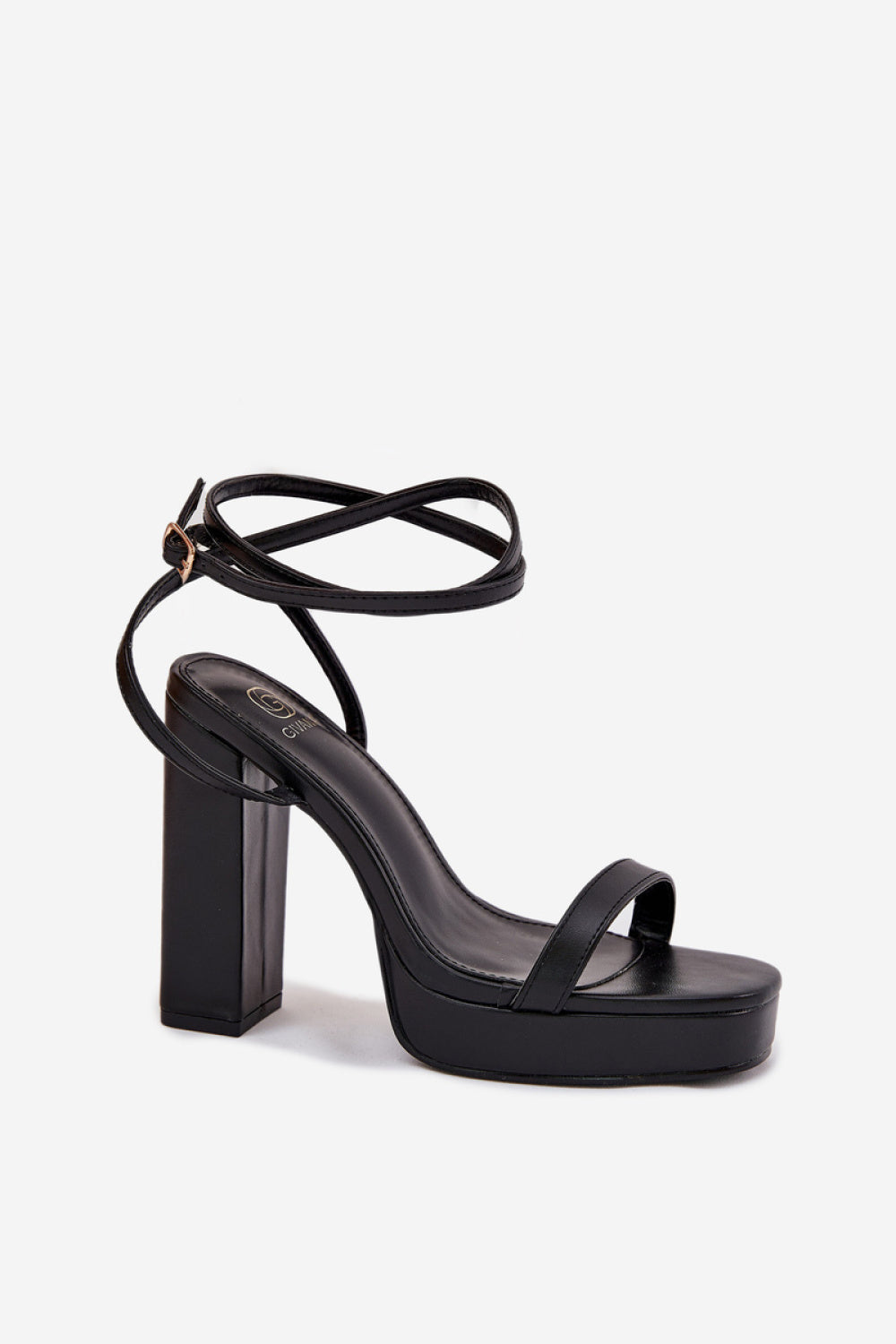 Sandals with heel model 212822 Step in style