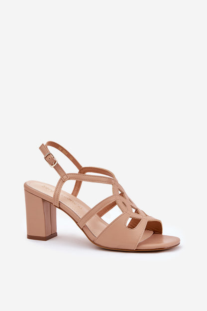 Heeled sandals model 212835 Step in style