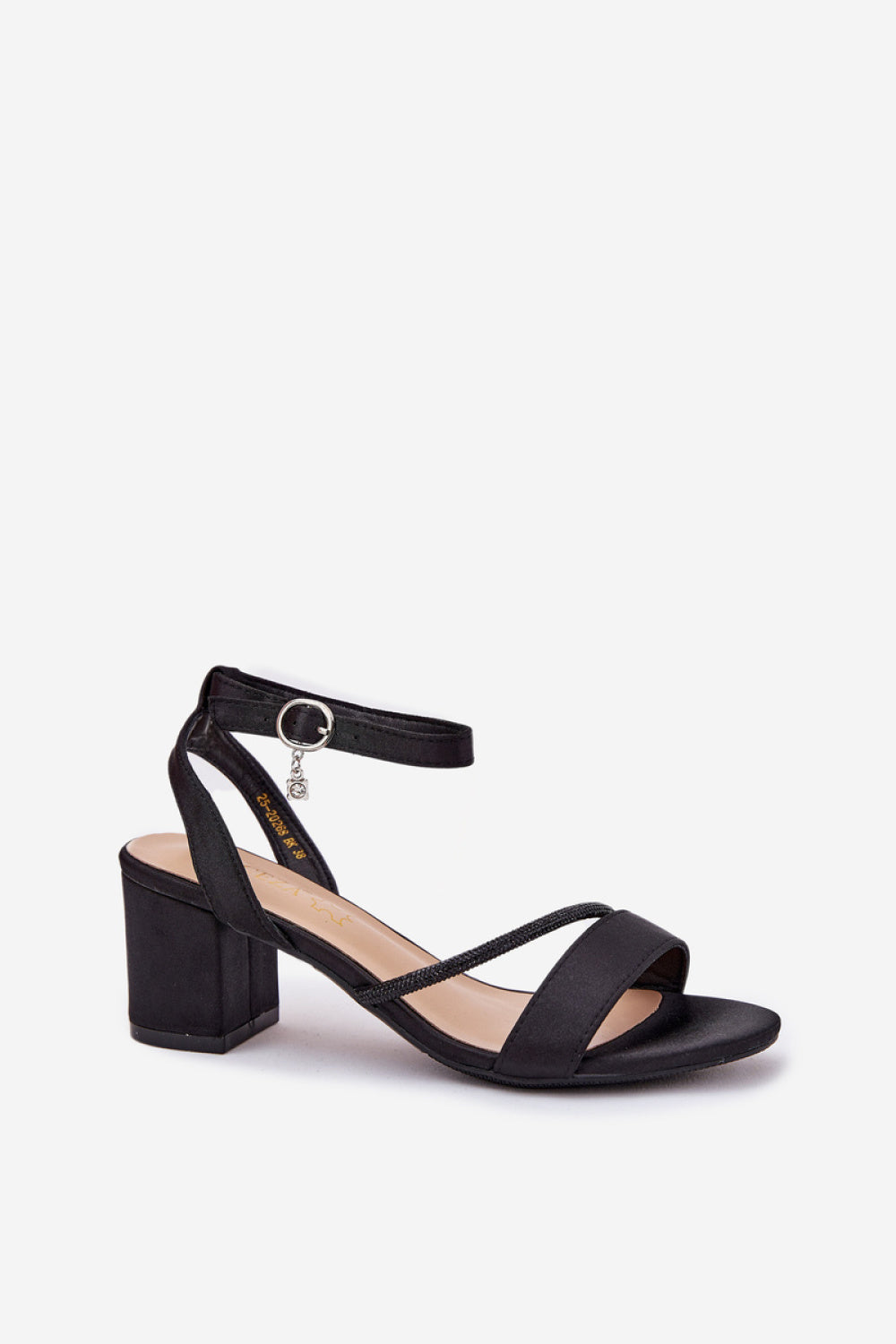 Sandals with heel model 213009 Step in style