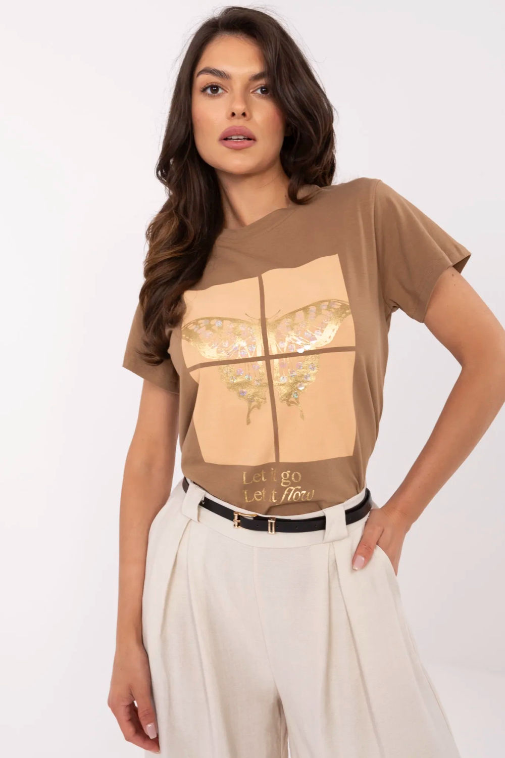 T-shirt Model 213107 Factory Price
