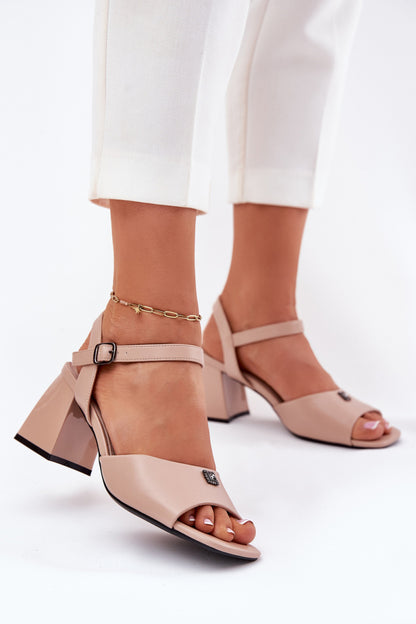 Heeled sandals model 213185 Step in style