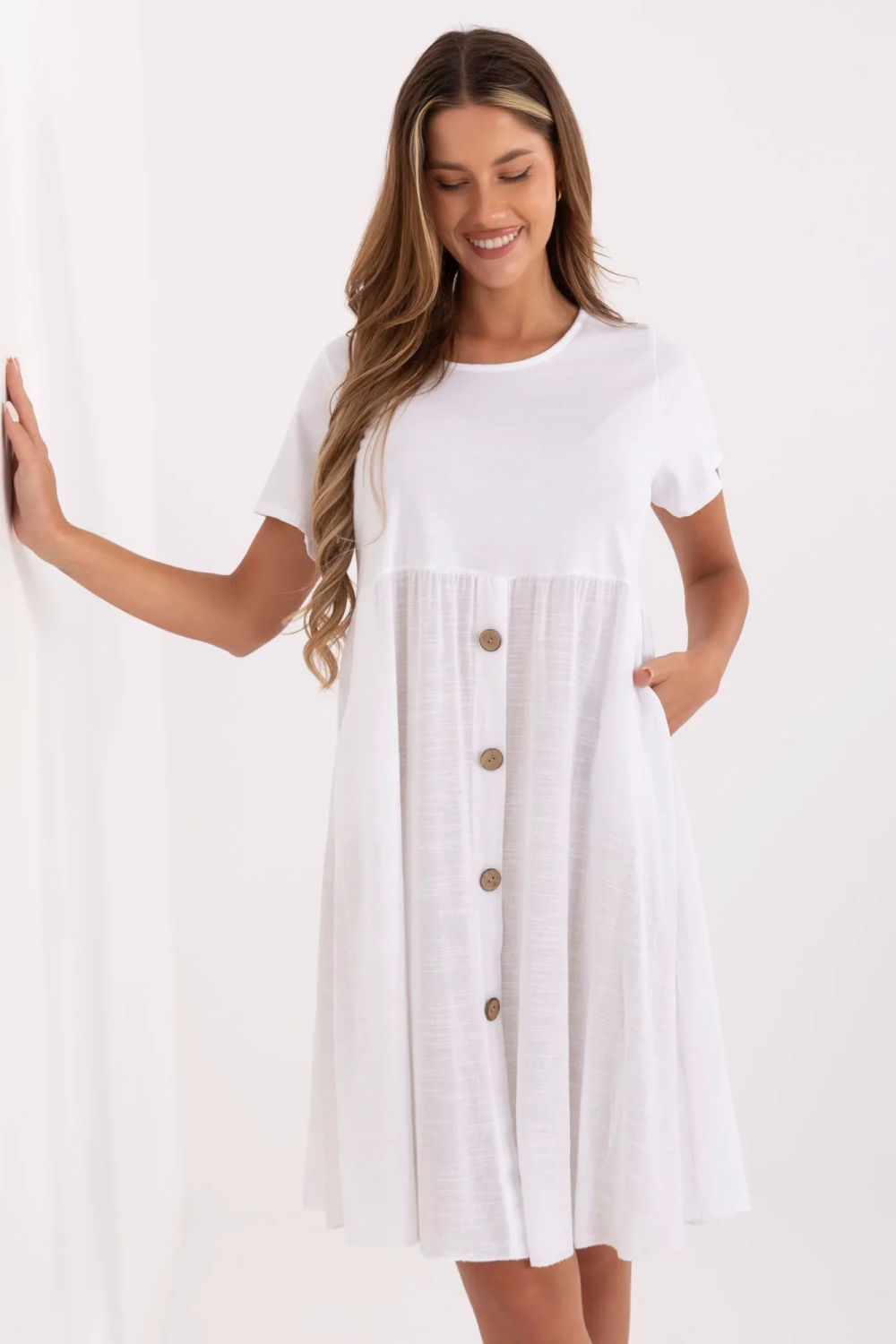 Alltagskleid model 213821 Italy Moda