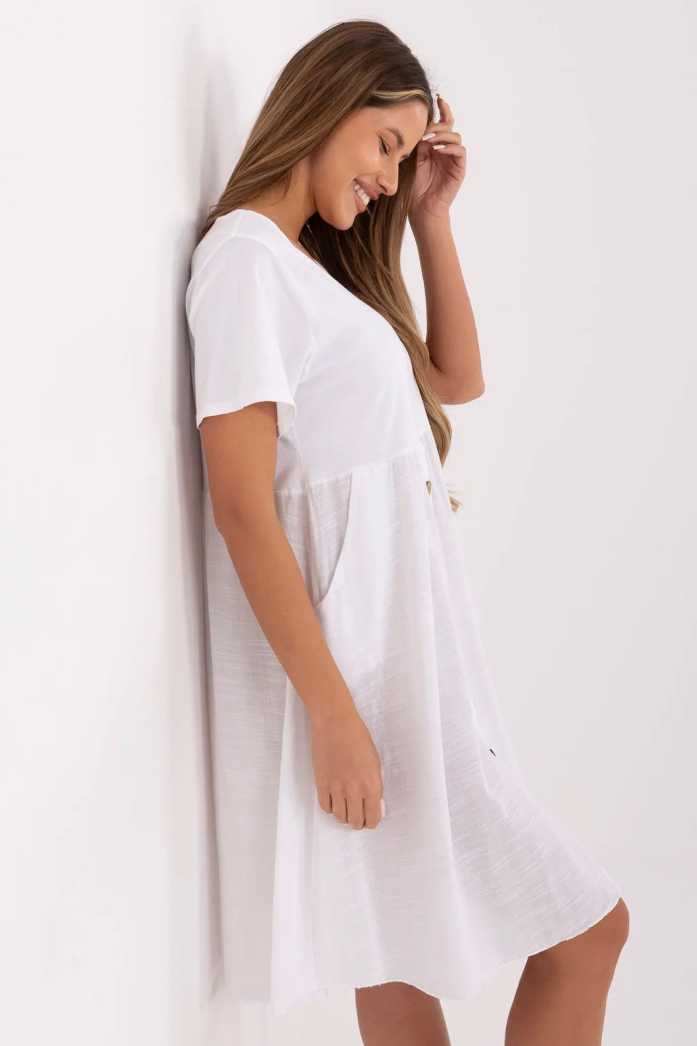 Alltagskleid model 213821 Italy Moda