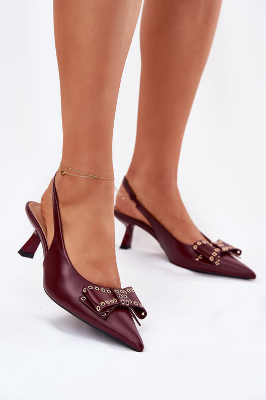 Pumps with heel model 213888 Step in style