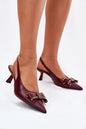 Pumps with heel model 213888 Step in style