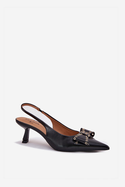 Pumps with heel model 213889 Step in style