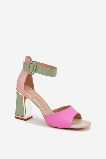 Sandalen mit Absatz model 213924 Step in style