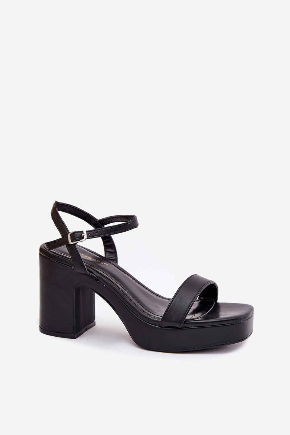 Sandals with heel model 214093 Step in style