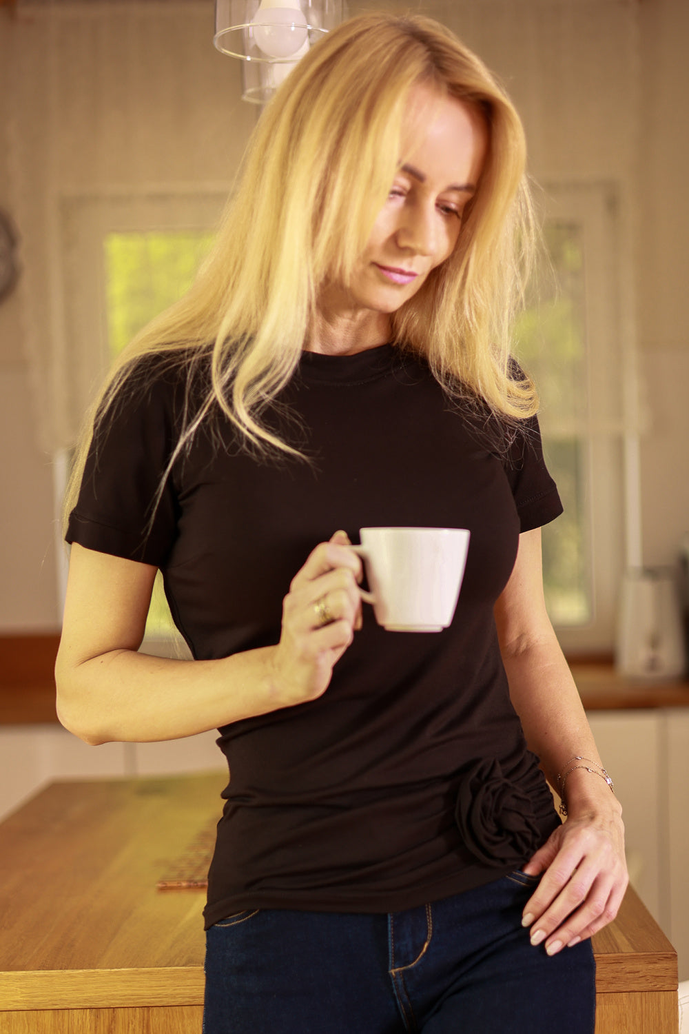 Bluse model 214236 Mirale