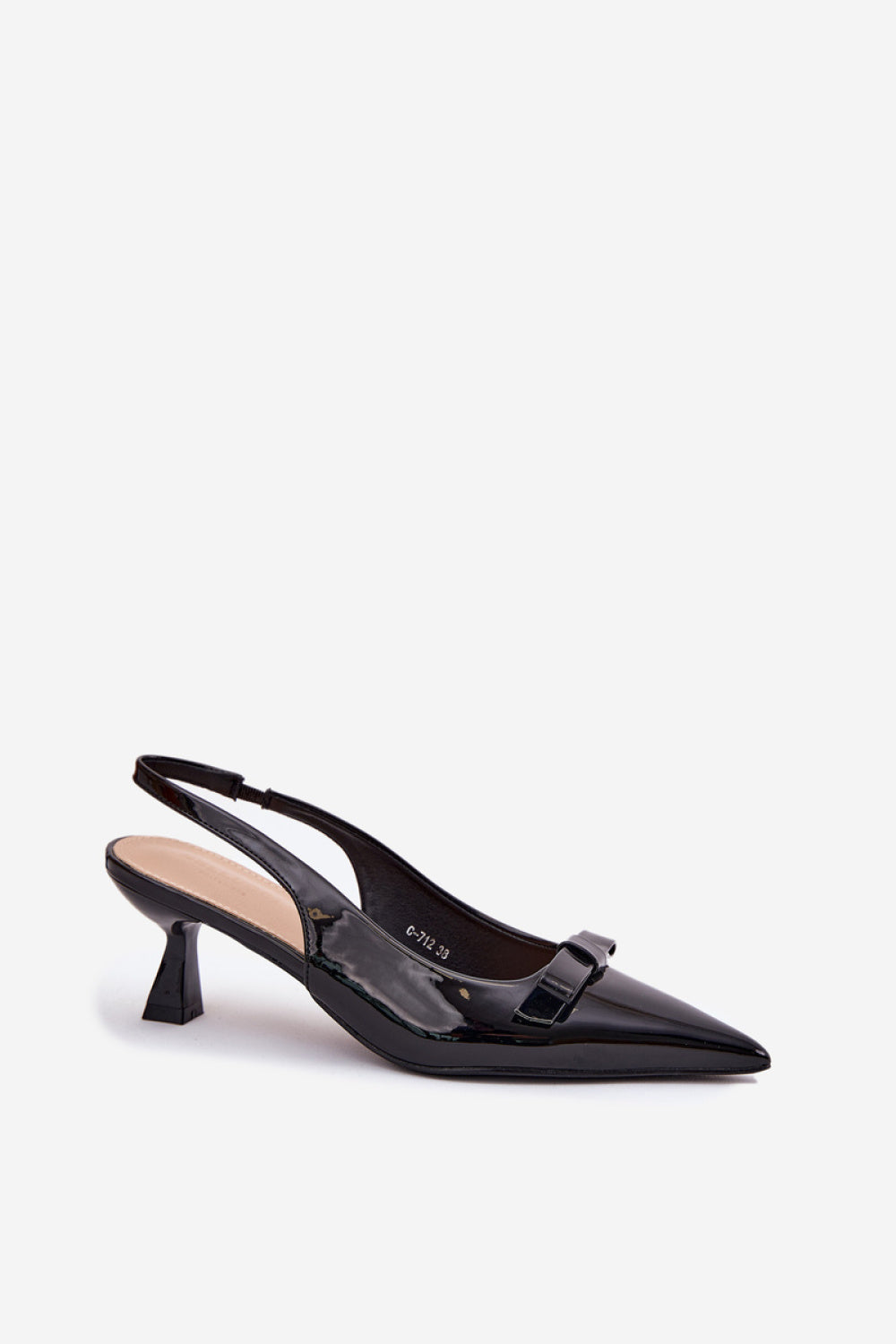 Sandals with heels model 214385 Step in style