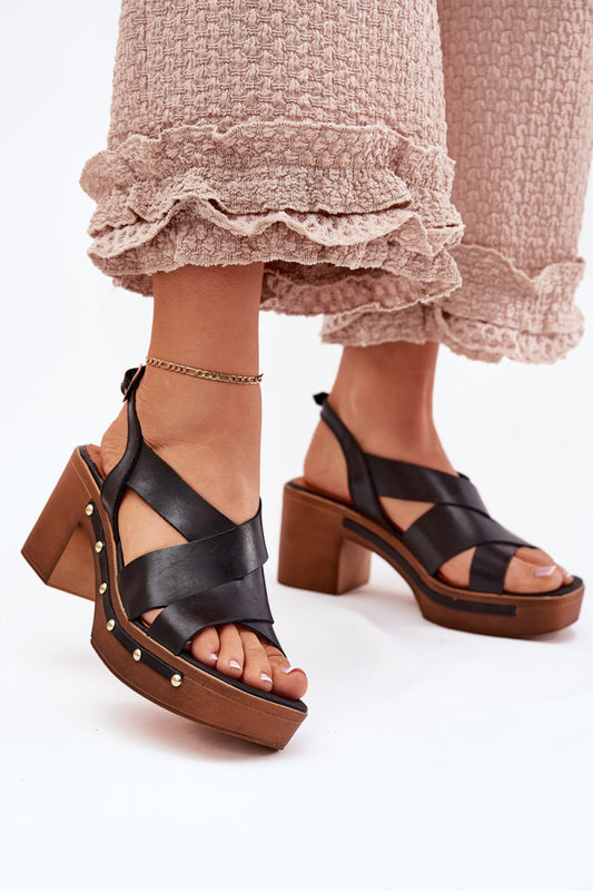 Heeled sandals model 214744 Step in style