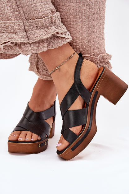 Heeled sandals model 214744 Step in style