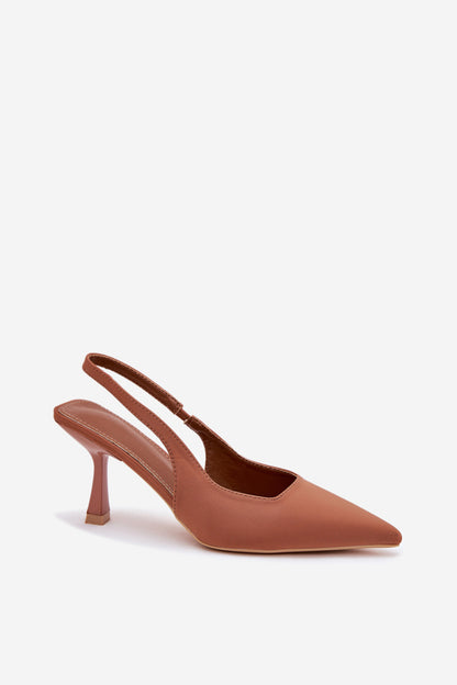 Sandals with heel model 214991 Step in style