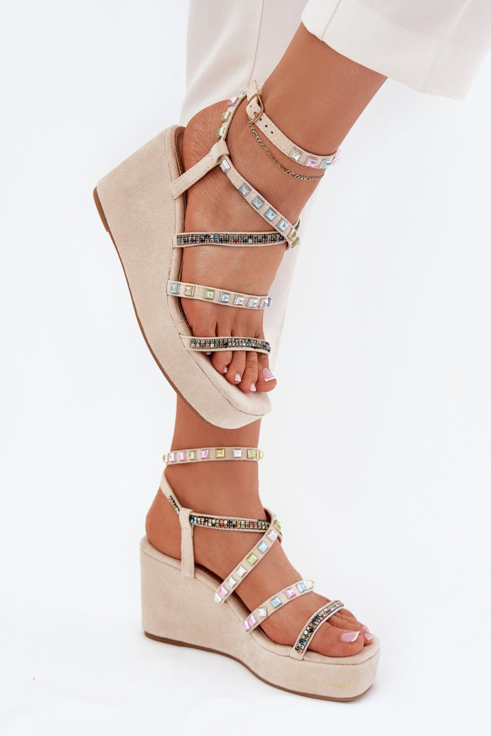 Keilabsatz Sandalen model 215005 Step in style