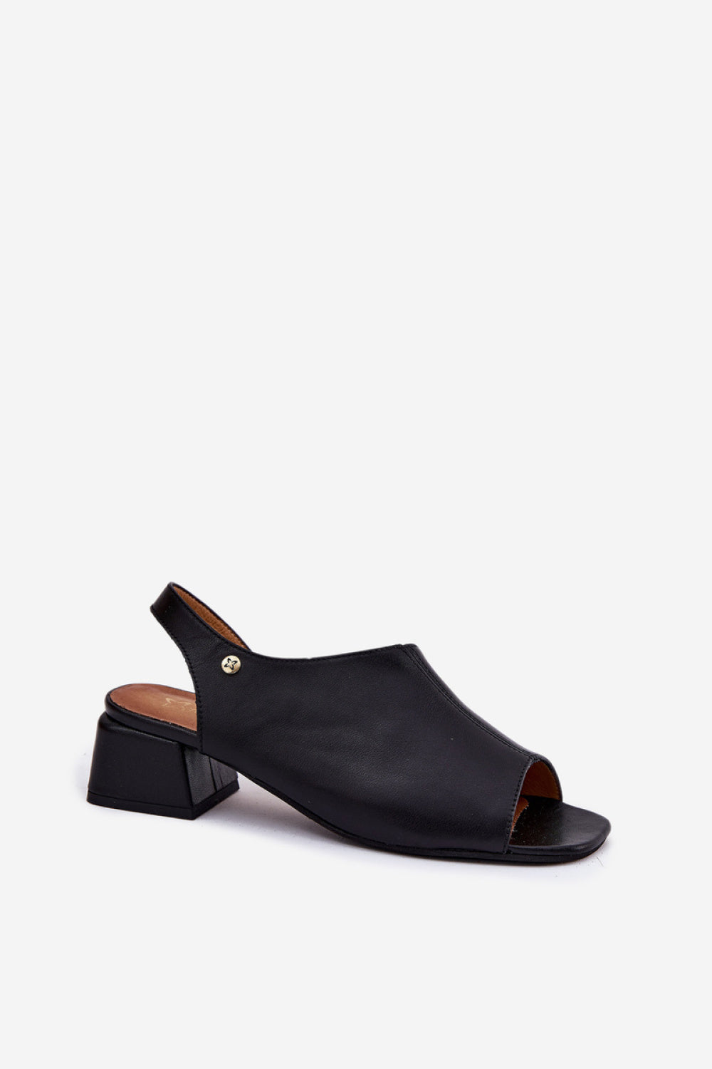 Sandals with heels model 215343 Step in style