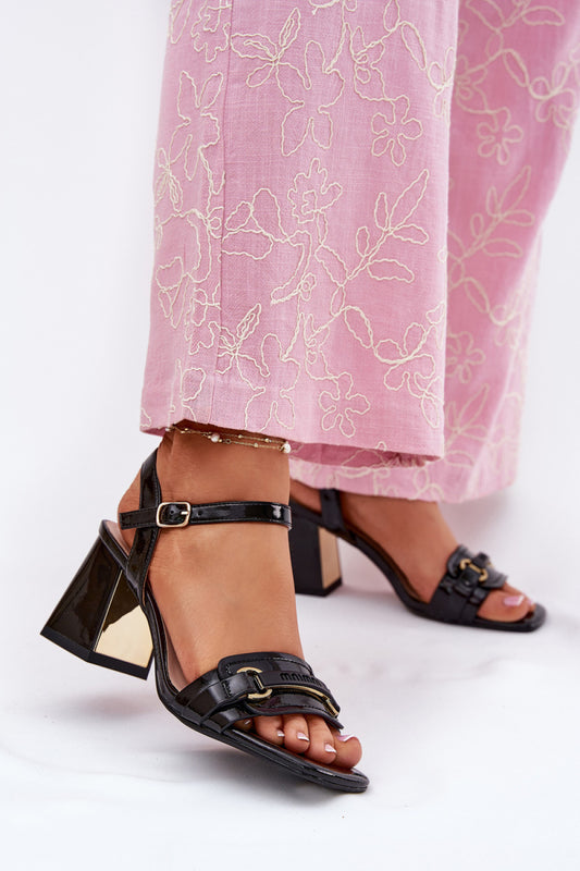 Heeled sandals model 215347 Step in style