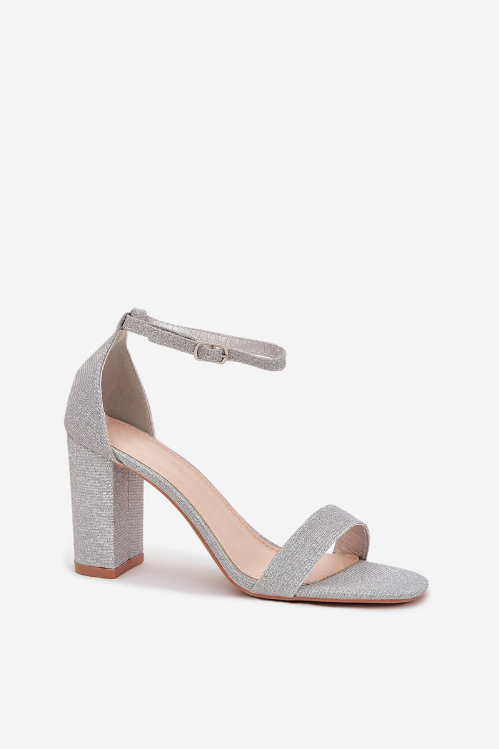 Sandals with heels model 215641 Step in style