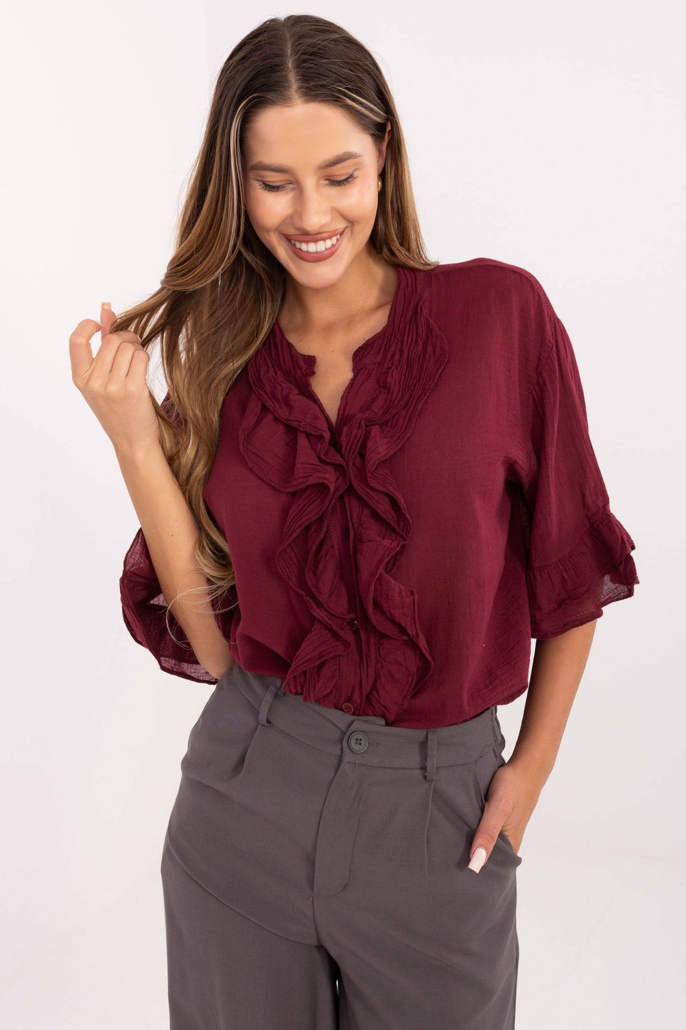 Damen Hemd model 215811 Italy Moda