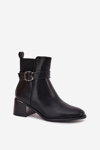 Ankle boots with heels model 216655 Step in style