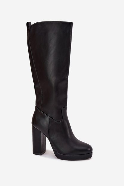 Boots with heels model 216794 Step in style