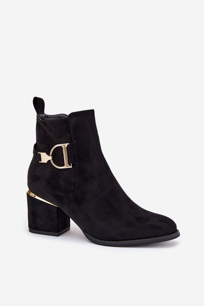 Ankle boots with heels model 216809 Step in style