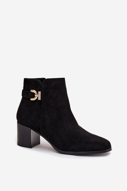 Ankle boots with heels model 216813 Step in style
