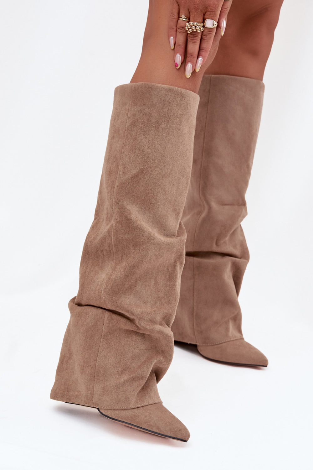 Boots with heels model 216987 Step in style