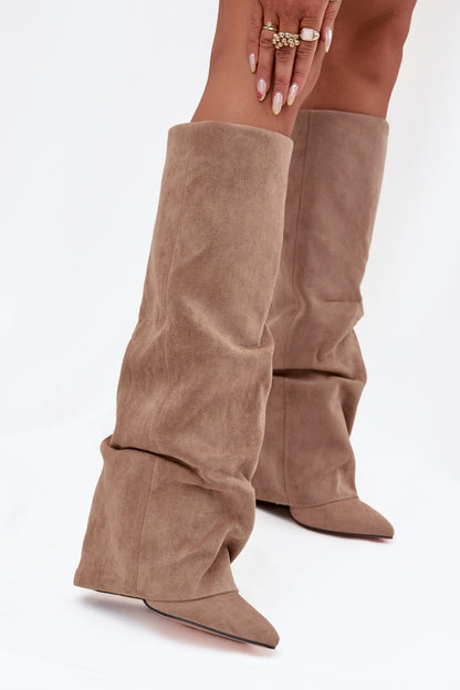 Boots with heels model 216987 Step in style