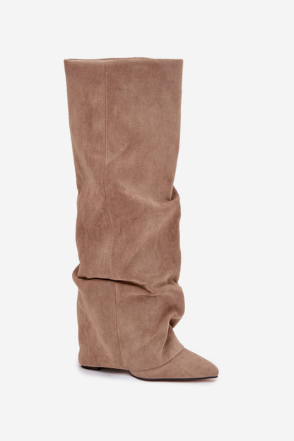 Boots with heels model 216987 Step in style