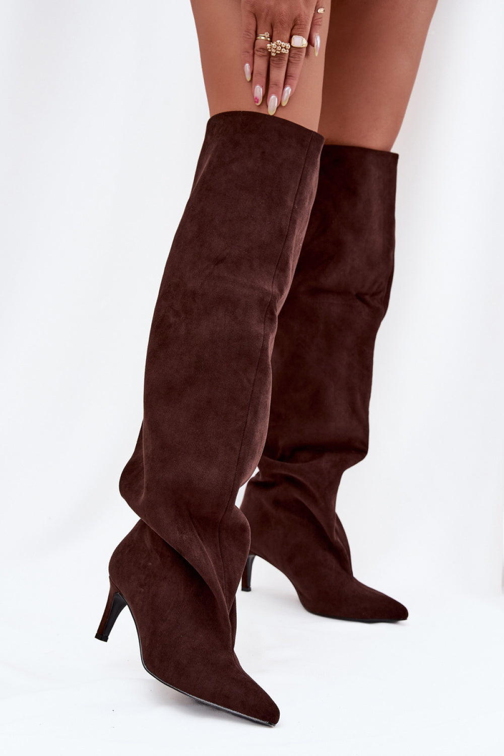 Boots with heels model 216996 Step in style