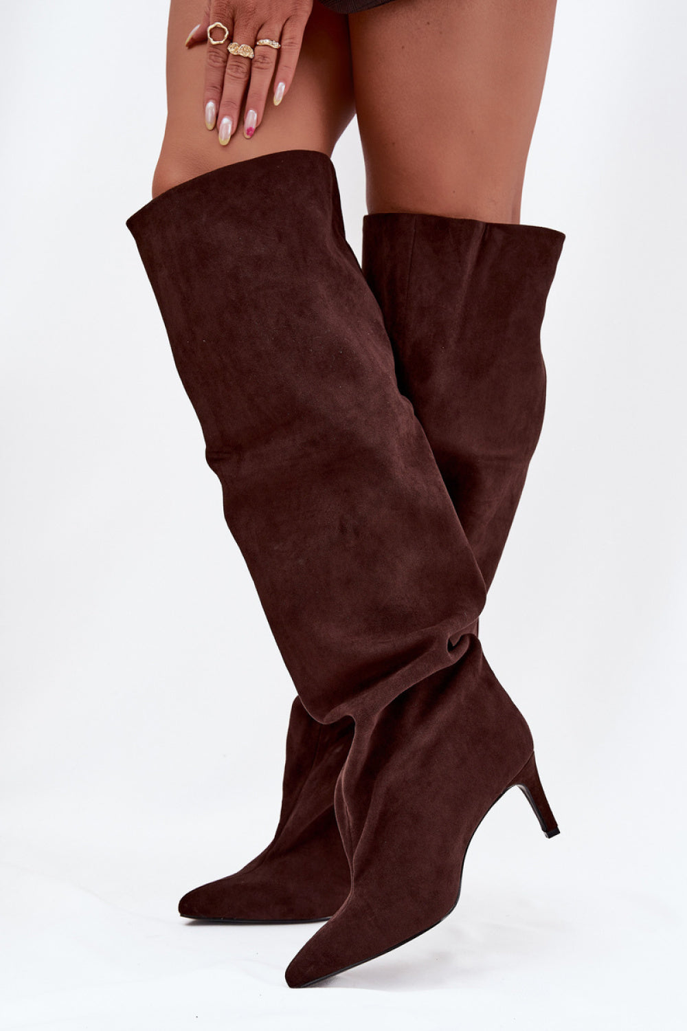 Boots with heels model 216996 Step in style