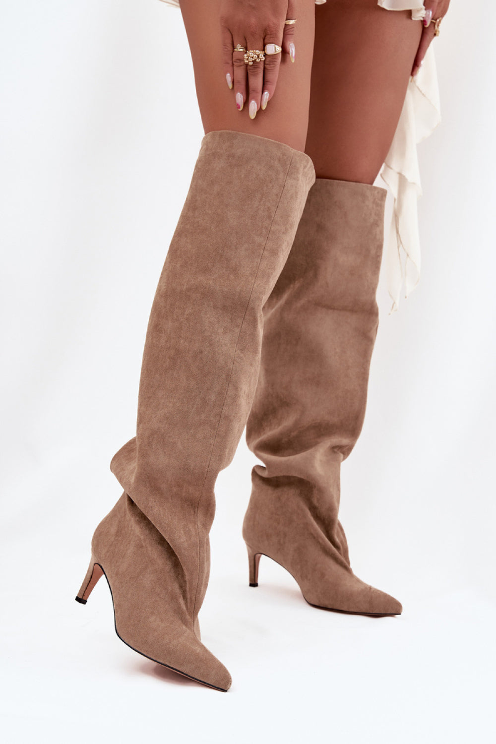 Boots with heels model 216997 Step in style