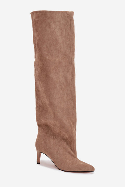 Boots with heels model 216997 Step in style