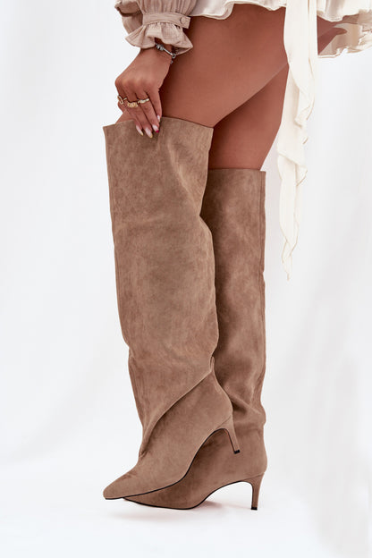 Boots with heels model 216997 Step in style
