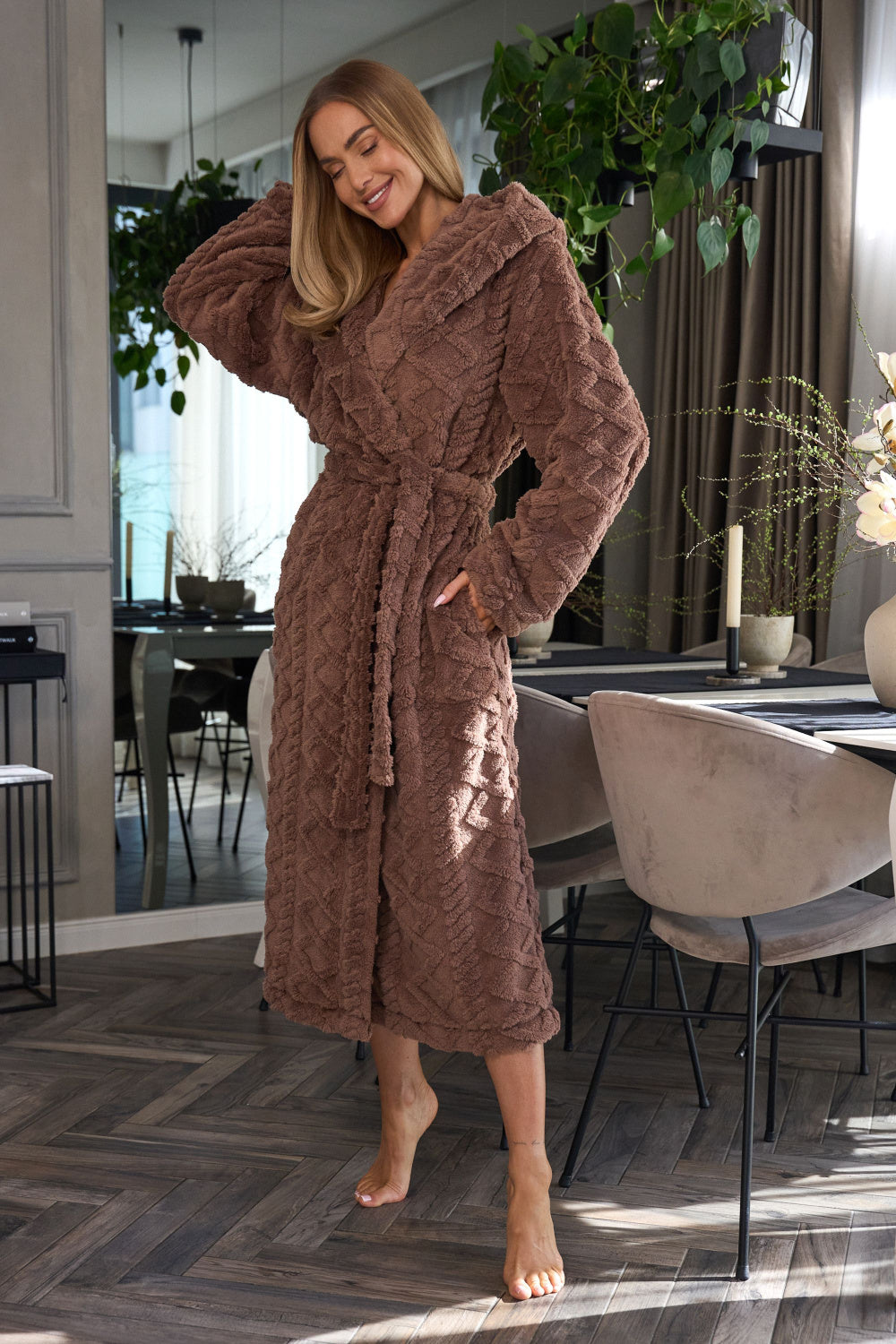 Dressing gown model 217119 L&L collection