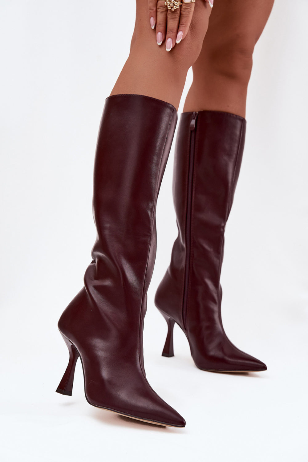 Boots with heels model 217519 Step in style