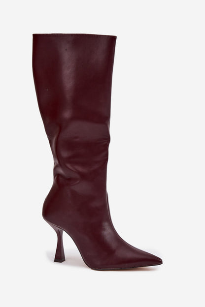 Boots with heels model 217519 Step in style