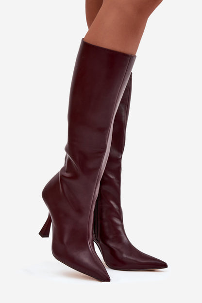 Boots with heels model 217519 Step in style