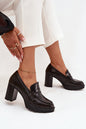 Shoes with heel model 217689 Step in style