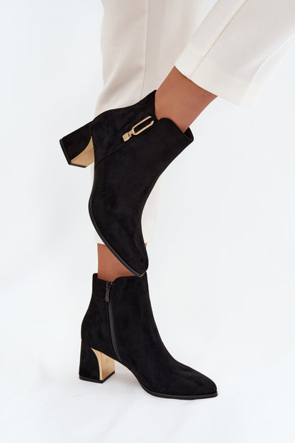 Ankle boots with heel model 217724 Step in style