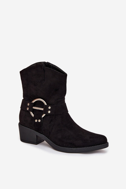 Ankle boots with heel model 217732 Step in style