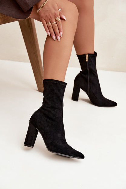 Ankle boots with heel model 217736 Step in style