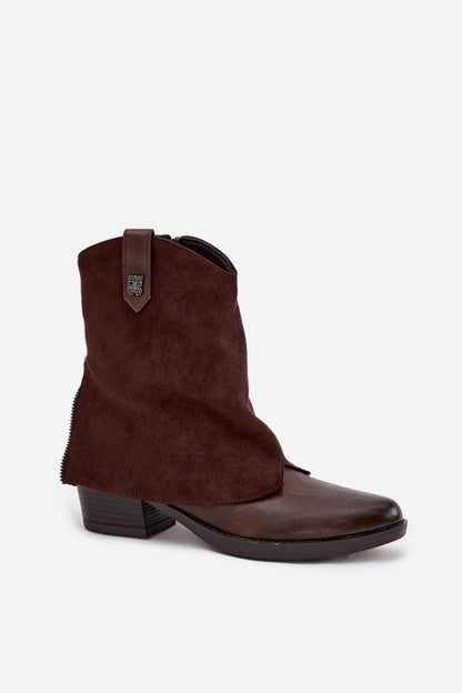 Ankle Boots with Heels Model 217811 Step in style