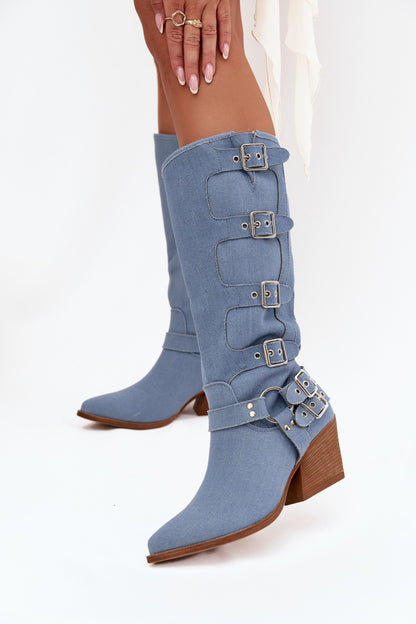 Boots with heels model 217817 Step in style