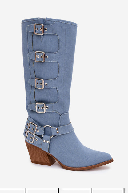 Boots with heels model 217817 Step in style