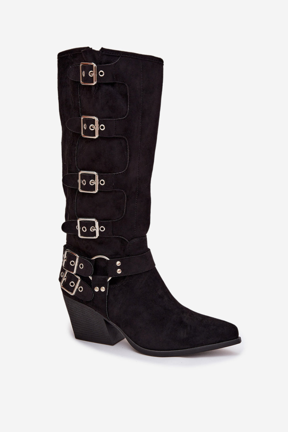Boots with heels model 217819 Step in style