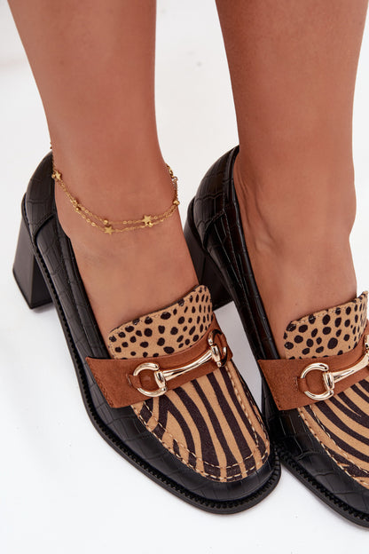 Shoes with heel model 217843 Step in style